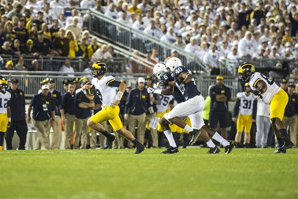 John O'Korn (8) and Khalid Hill (80)