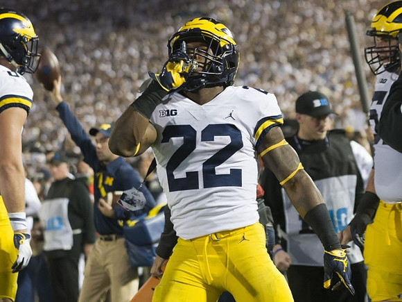 Karan Higdon (22)