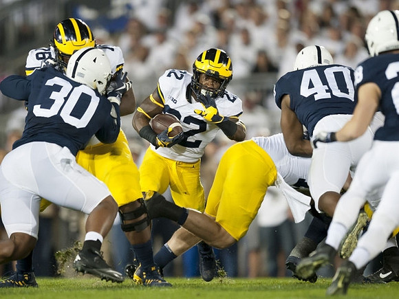 Karan Higdon (22)