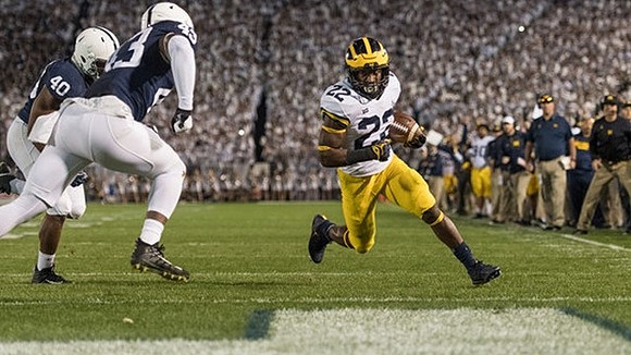 Karan Higdon (22)