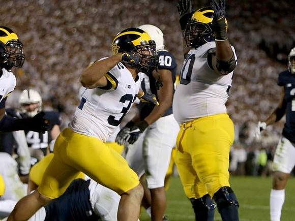 Ty Isaac (32) and Michael Onwenu (50)