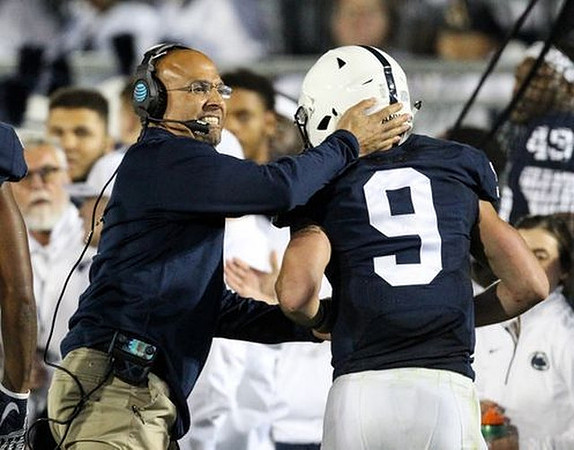 Penn State Head Coach James Franklin
