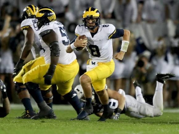 Michael Onwenu (50) and John O'Korn (8)