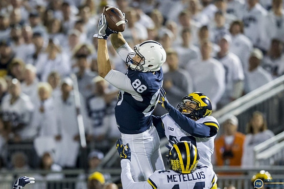 Josh Metellus (14) and Brandon Watson (28)