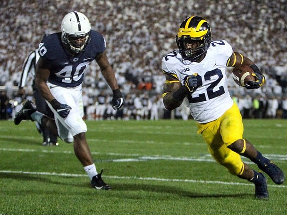 Karan Higdon (22)
