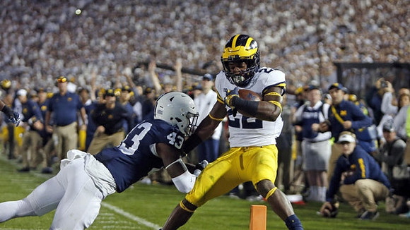 Karan Higdon (22)
