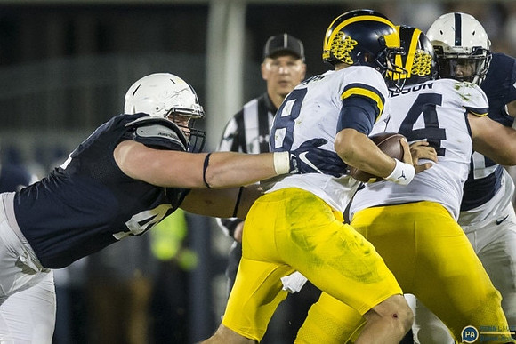John O'Korn (8) and Ben Bredeson (74)