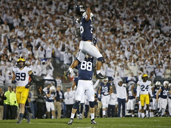 Noah Furbush (59) and Lavert Hill (24)