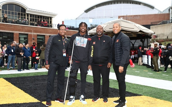 Maryland Head Coach Mike Locksley