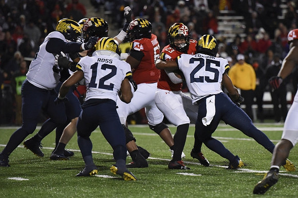 Josh Ross (12) and Junior Colson (25)