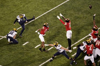 Jake Moody (13), Brad Robbins (91), Luke Schoonmaker (86), Trente Jones (80), and William Wagner (49)