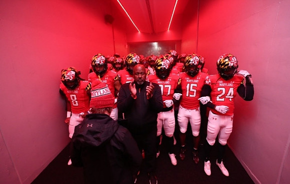 Maryland Head Coach Mike Locksley