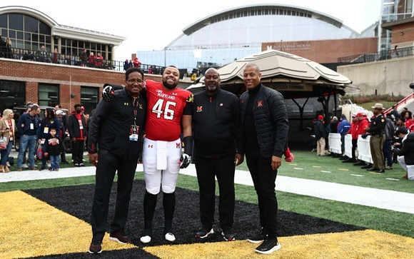Maryland Head Coach Mike Locksley
