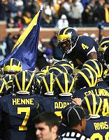 Chad Henne, Jamar Adams, Garrett Rivas, Brett Gallimore, and Darnell Hood
