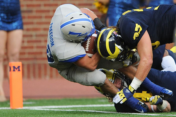 Desmond Morgan (44) and Joe Bolden (35)