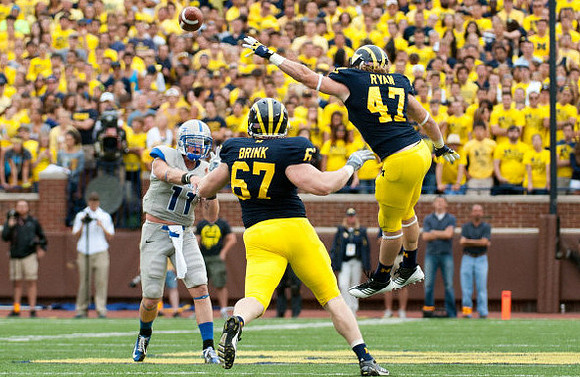 Nathan Brink (67) and Desmond Morgan (44)