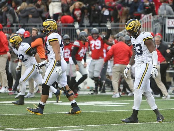 Ben Gedeon (42), Chris Wormley (43), and Taco Charlton (33)