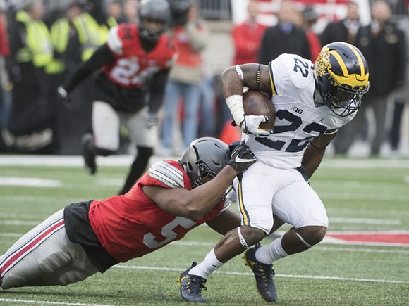 Karan Higdon (22)