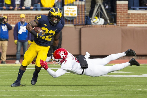 Karan Higdon (22)