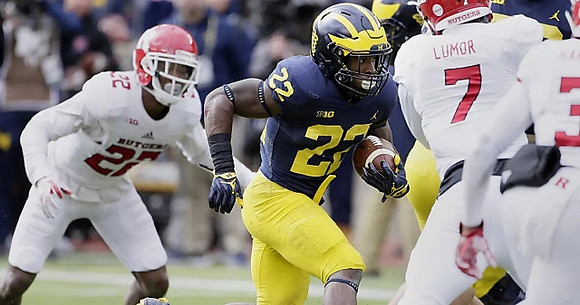 Karan Higdon (22)