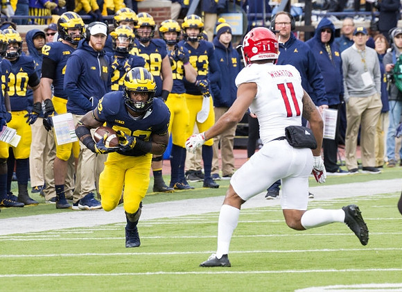 Karan Higdon (22)