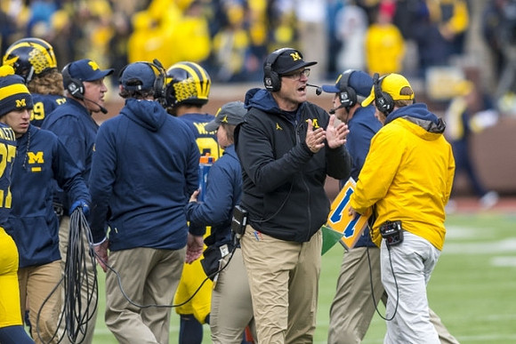 Greg Mattison and Jim Harbaugh