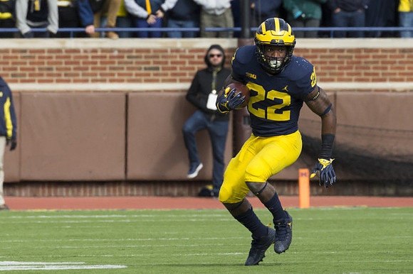 Karan Higdon (22)