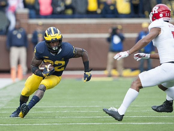 Karan Higdon (22)