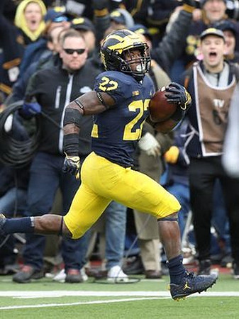 Karan Higdon (22)