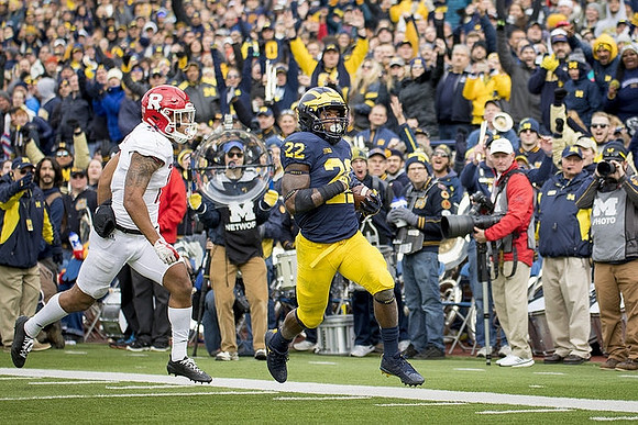 Karan Higdon (22)