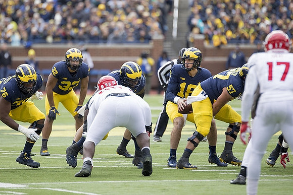Juwann Bushell-Beatty (76), Ty Isaac (32), Brandon Peters (18), and Patrick Kugler (57)