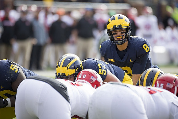 Michael Onwenu (50), Patrick Kugler (57), and John O'Korn (8)