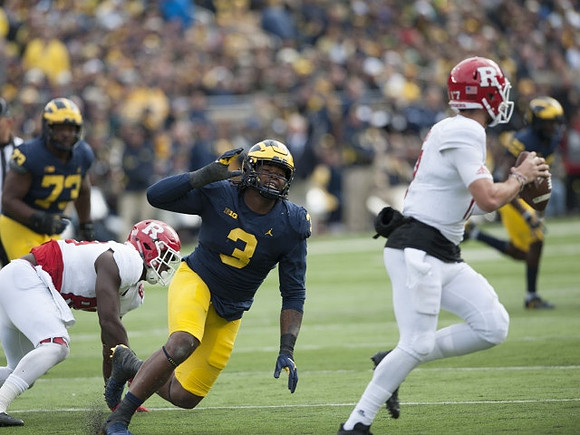 Maurice Hurst (73) and Rashan Gary (3)