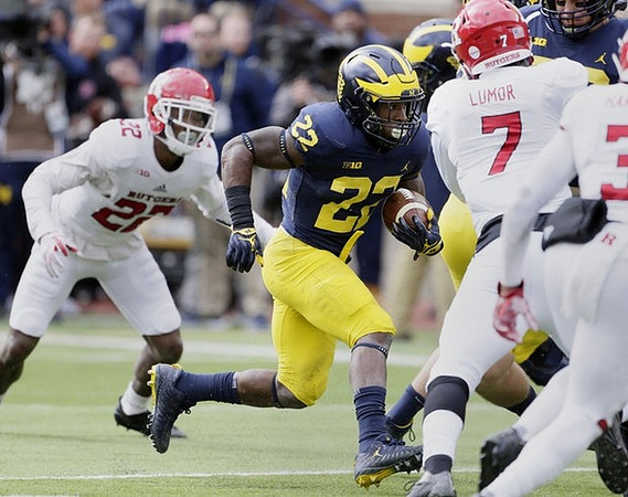 Karan Higdon (22)