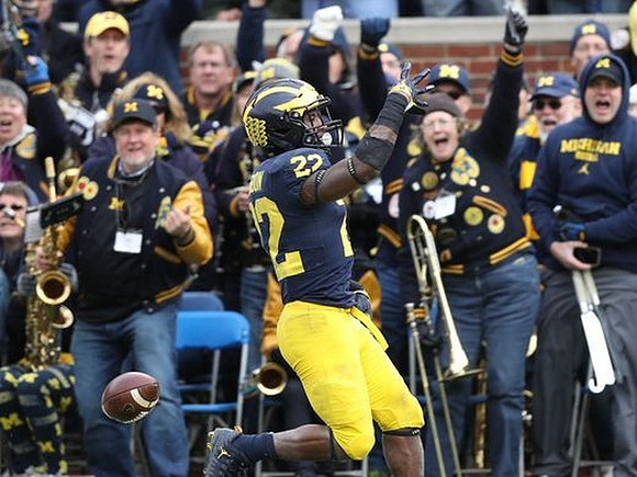Karan Higdon (22)