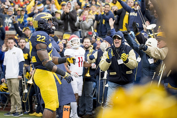 Karan Higdon (22)