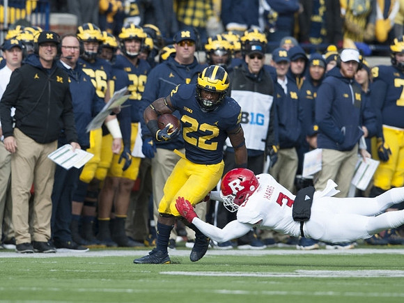 Karan Higdon (22)
