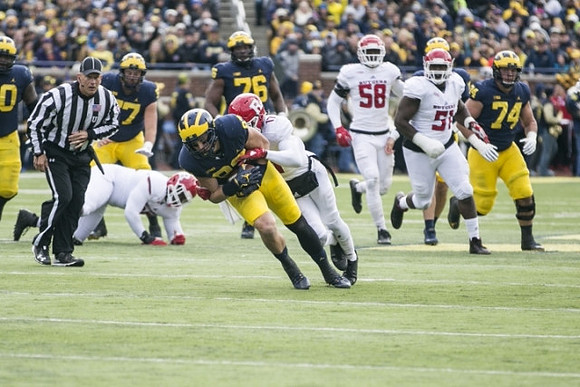 Patrick Kugler (57), Juwann Bushell-Beatty (76), Zach Gentry (83), and Ben Bredeson (74)