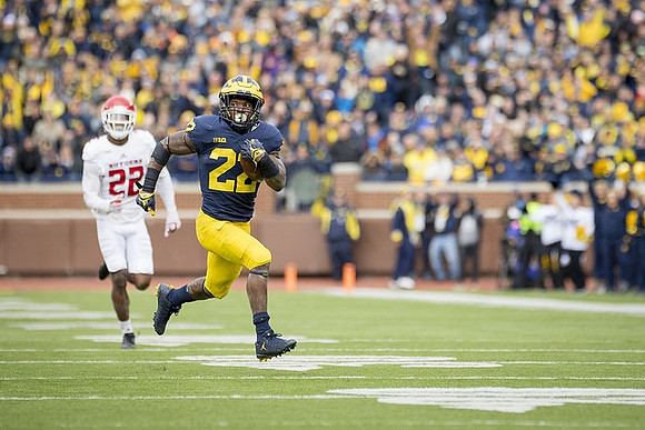 Karan Higdon (22)