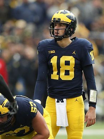 Patrick Kugler (57) and Brandon Peters (18)