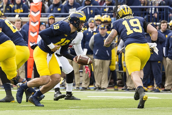 Brandon Peters (18) and Henry Poggi (19)