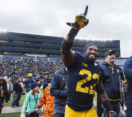 Karan Higdon (22)