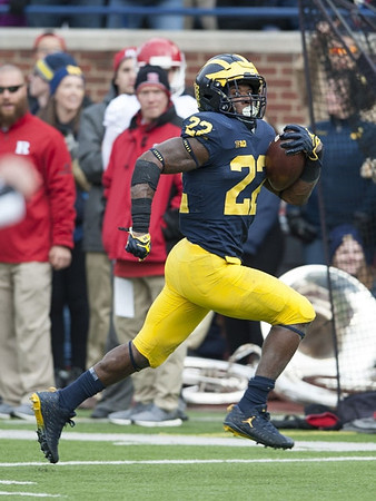 Karan Higdon (22)