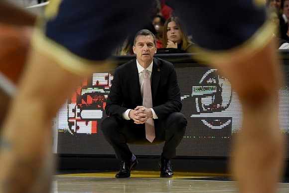 Maryland Head Coach Mark Turgeon