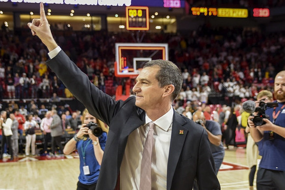 Maryland Head Coach Mark Turgeon