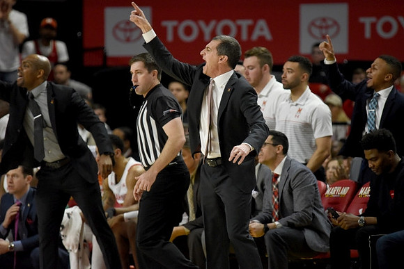 Maryland Head Coach Mark Turgeon