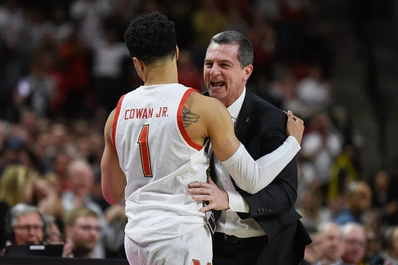 Maryland Head Coach Mark Turgeon