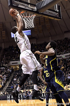 Caris LeVert (23) and Derrick Walton Jr. (10)