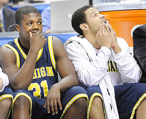 Laval Lucas-Perry (31) and David Merritt (15)