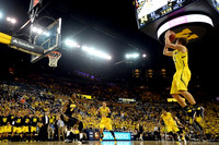 Spike Albrecht (2), Glenn Robinson III (1), and Jordan Morgan (52)